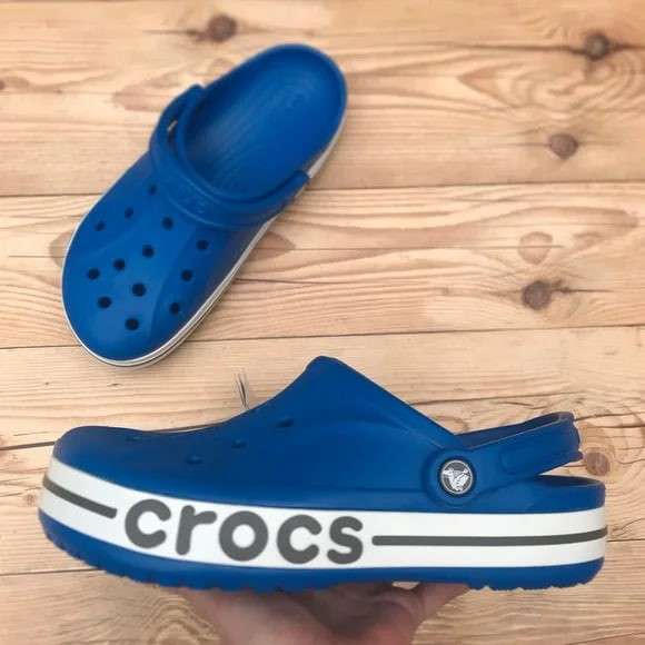 Чоловічі Crocs Bayaband Clog bright cobalt Slate Grey — фото 15