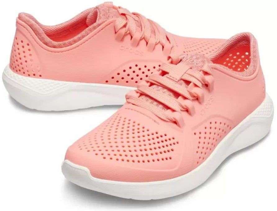 Жіночі кросівки Пейсер Рожеві Crocs Literide Pacer fresco