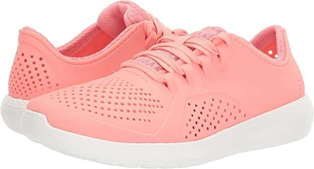 Жіночі кросівки Пейсер Рожеві Crocs Literide Pacer fresco — фото 7