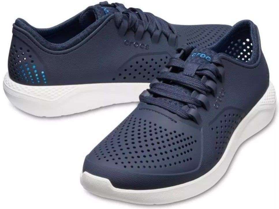 Жіночі кросівки Crocs LiteRide Pacer Navy/White — фото 1