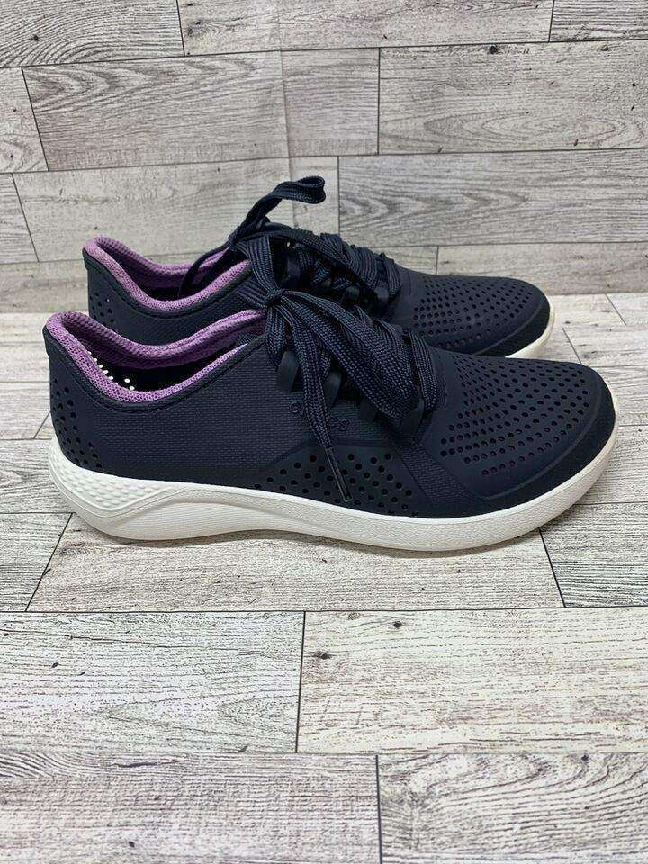 Crocs Кросівки Пейсер Сині з Фіолетовим LiteRide Pacer Navy Orchid — фото 7