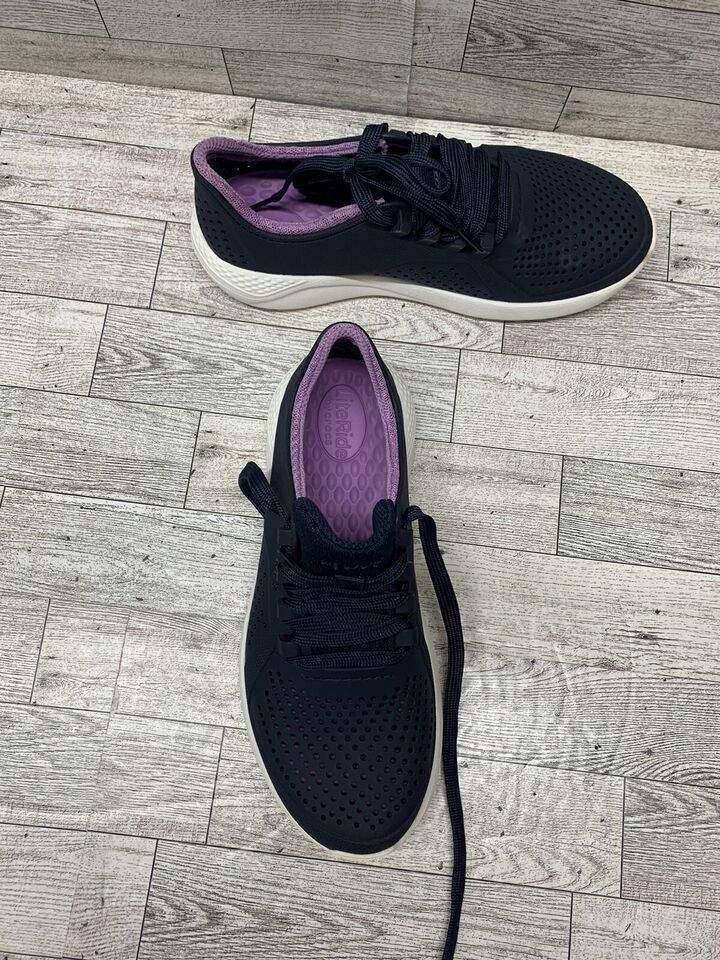 Crocs Кросівки Пейсер Сині з Фіолетовим LiteRide Pacer Navy Orchid — фото 8