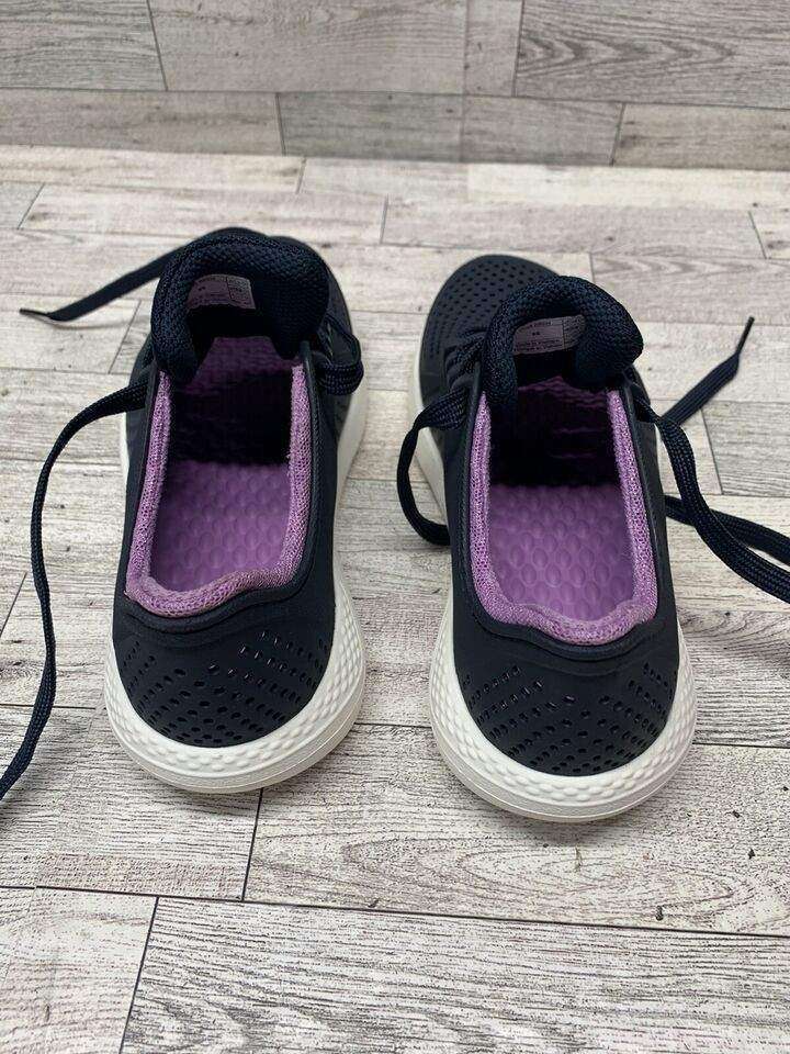 Crocs Кросівки Пейсер Сині з Фіолетовим LiteRide Pacer Navy Orchid — фото 10