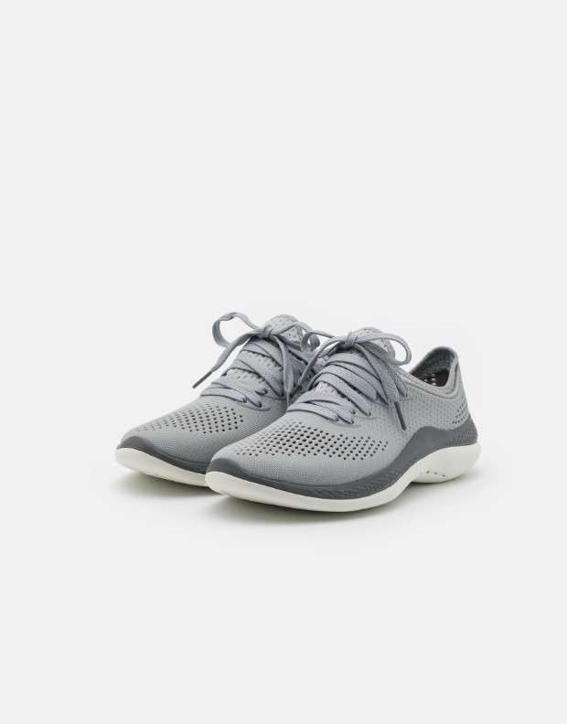 Чоловічі кросівки Crocs LiteRide 360 Pacer Light Grey/Slate Grey — фото 2