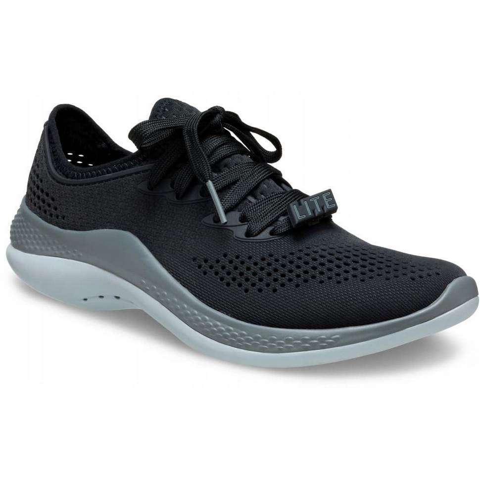 Чоловічі Кросівки Crocs Чорні Literide 360 Pacer Black/Slate Grey — фото 10