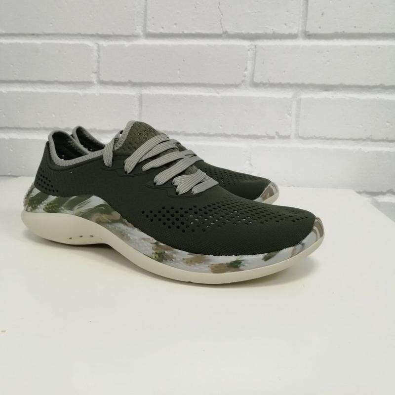 Чоловічі кросівки Crocs Literide 360 Marbled Pacer Army Green\Multi — фото 4