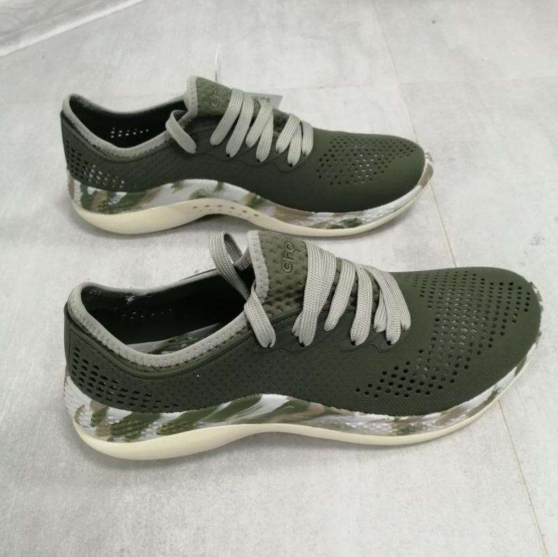 Чоловічі кросівки Crocs Literide 360 Marbled Pacer Army Green\Multi — фото 5