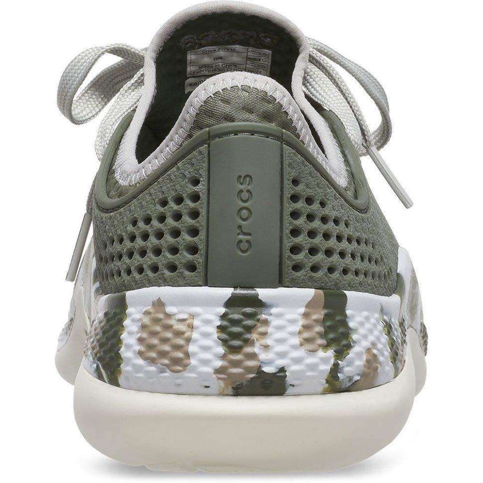 Чоловічі кросівки Crocs Literide 360 Marbled Pacer Army Green\Multi — фото 7