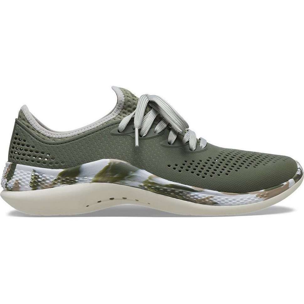Чоловічі кросівки Crocs Literide 360 Marbled Pacer Army Green\Multi — фото 10
