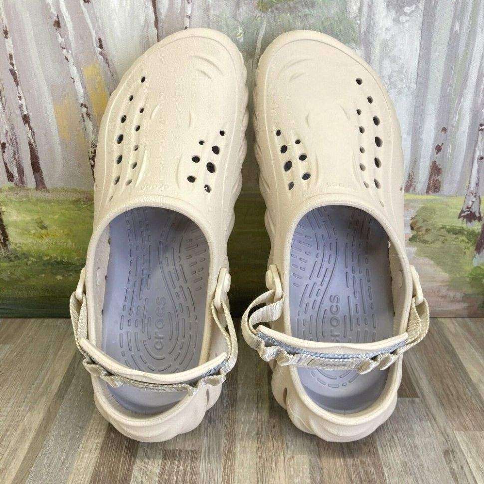 Crocs Echo Clog Atmosphere Stucco Beige — фото 2