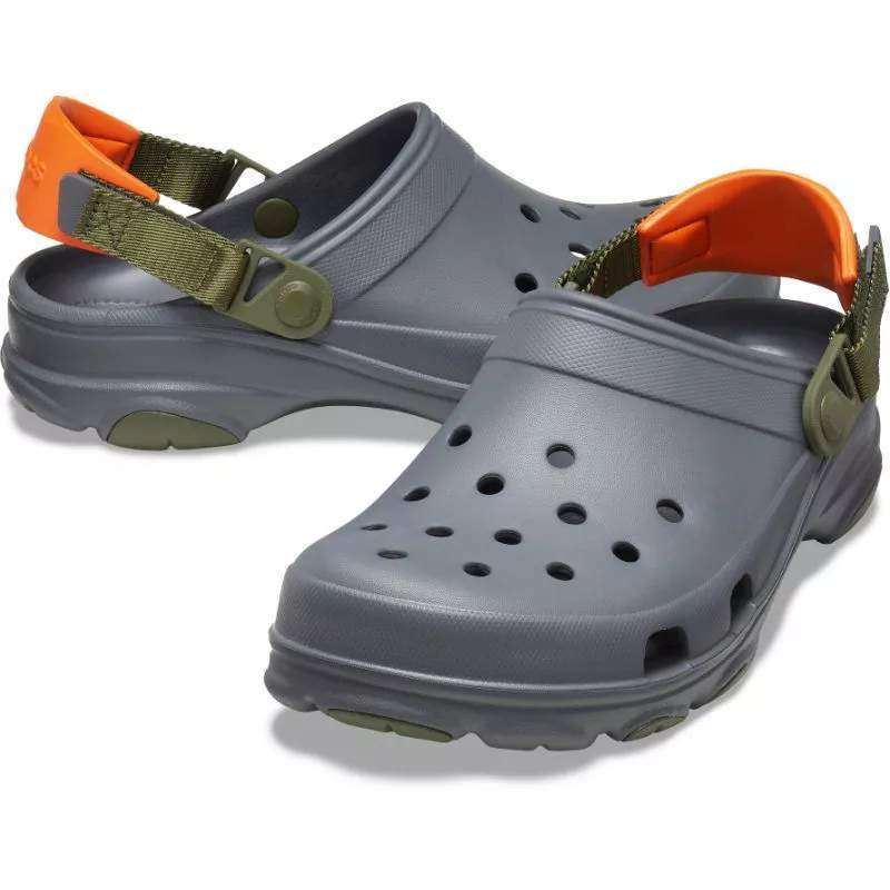 Crocs Классік Клог Сірі Classic All Terrain Clog Slate Grey/Multi