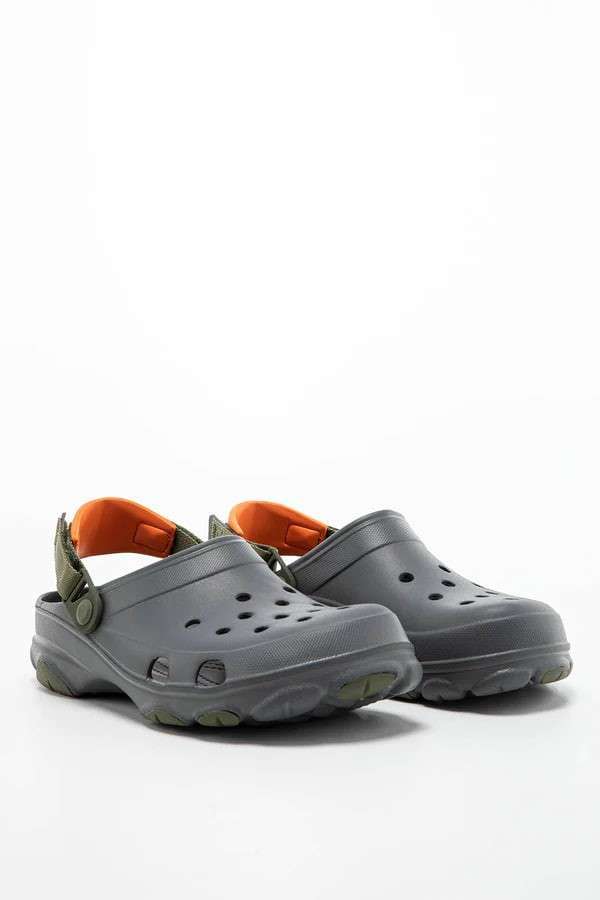 Crocs Классік Клог Сірі Classic All Terrain Clog Slate Grey/Multi — фото 4