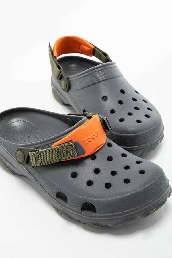 Crocs Классік Клог Сірі Classic All Terrain Clog Slate Grey/Multi — фото 5