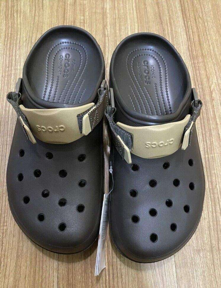 Чоловічі Crocs Алл-Терейн Клог Коричневі Classic All-Terrain Clog Espresso — фото 13