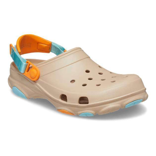 Crocs Унісекс Клог Сабо Бежеві Classic All-Terrain Clog Chai/Multicolor — фото 2