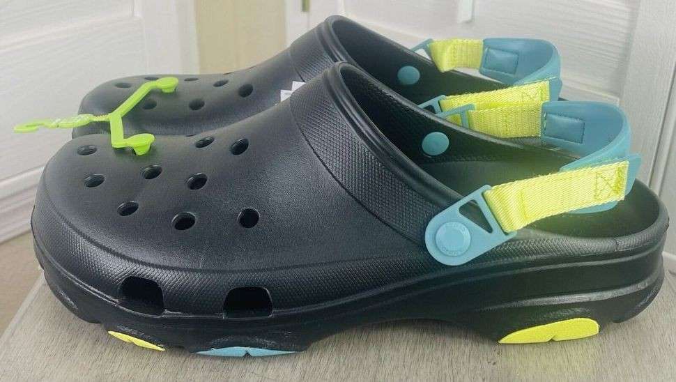 Чоловічі Crocs Classic All-Terrain Clog Black/Multi — фото 9