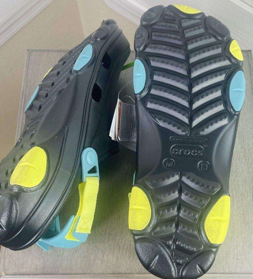 Чоловічі Crocs Classic All-Terrain Clog Black/Multi — фото 10