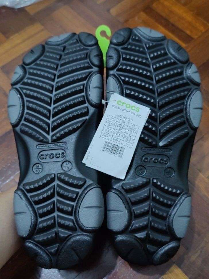 Чоловічі Crocs Алл-Терейн Клог Чорні Classic All-Terrain Clog Black — фото 13