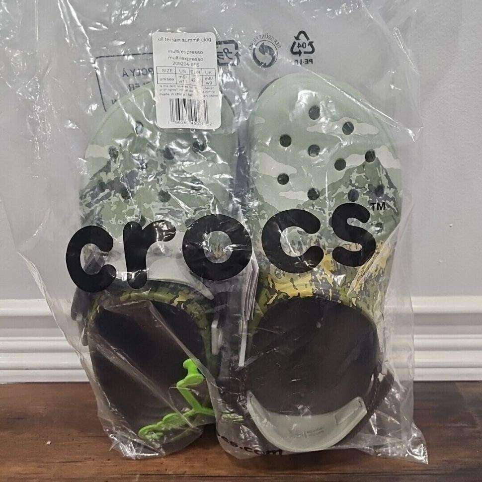 Чоловічі Crocs Classic All Terrain Summit Clog Multi\Espresso — фото 10