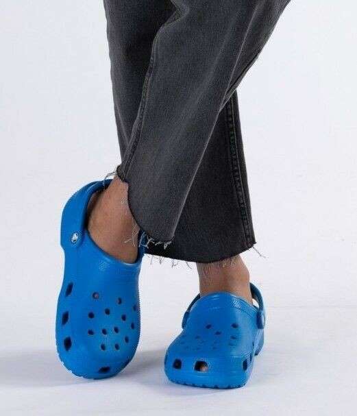 Crocs Классік Клог Світло Сині Classic Clog Bright Cobalt — фото 11