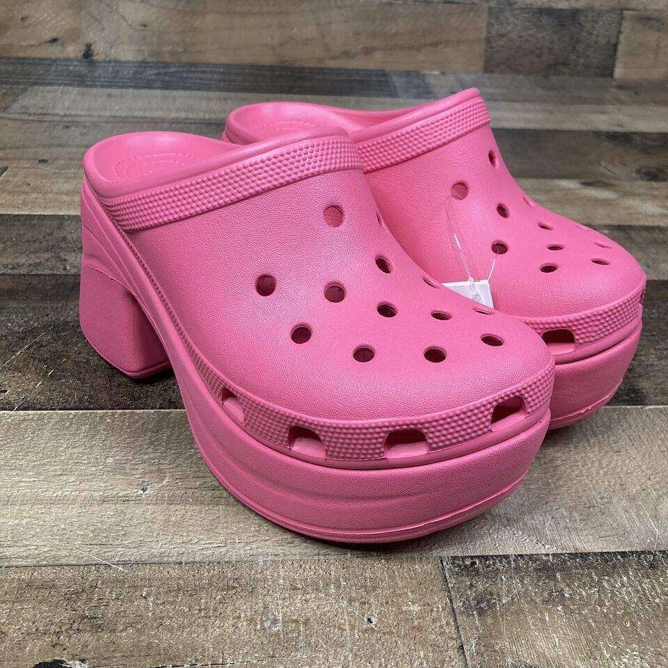 Жіночі Crocs Siren Clog Hyper Pink — фото 8