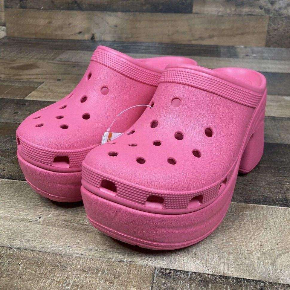 Жіночі Crocs Siren Clog Hyper Pink — фото 9