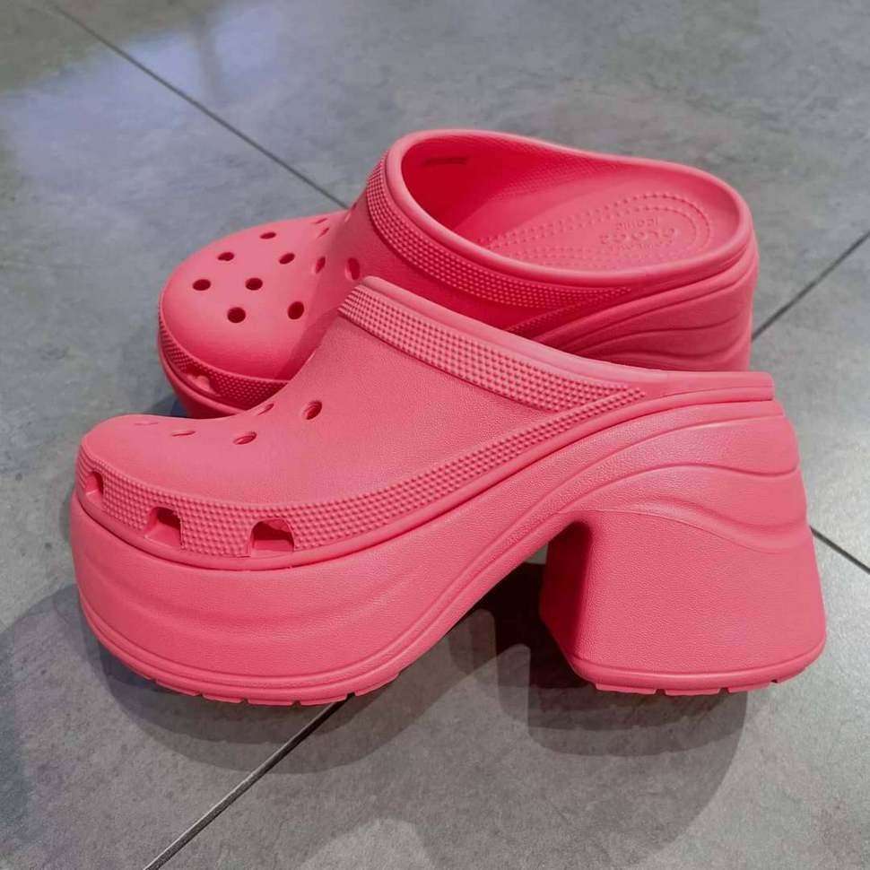 Жіночі Crocs Siren Clog Hyper Pink — фото 10