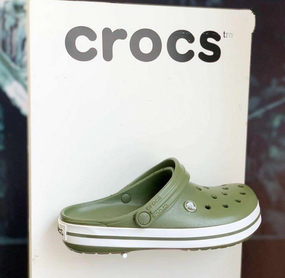 Чоловічі Crocs Crocband Clog Army Green — фото 2