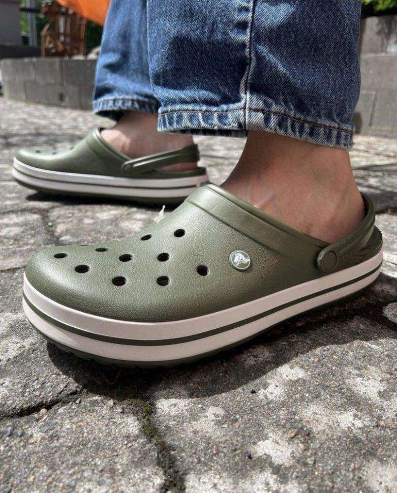 Чоловічі Crocs Crocband Clog Army Green — фото 4