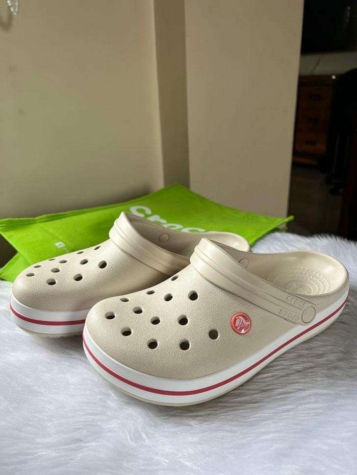 Жіночі Crocs Crocband Clog Stucco/Melon — фото 2