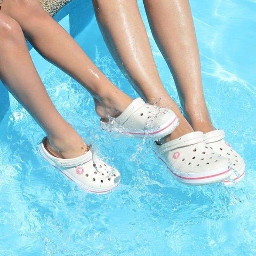 Жіночі Crocs Crocband Clog Stucco/Melon — фото 4