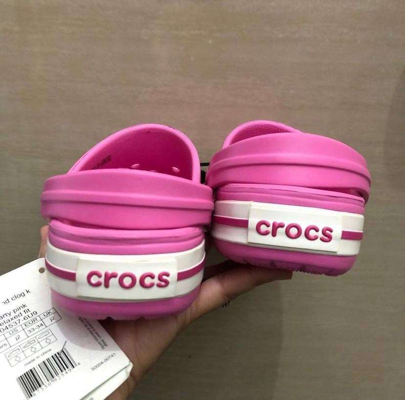 Жіночі Crocs Crocband Electric Pink/White — фото 4
