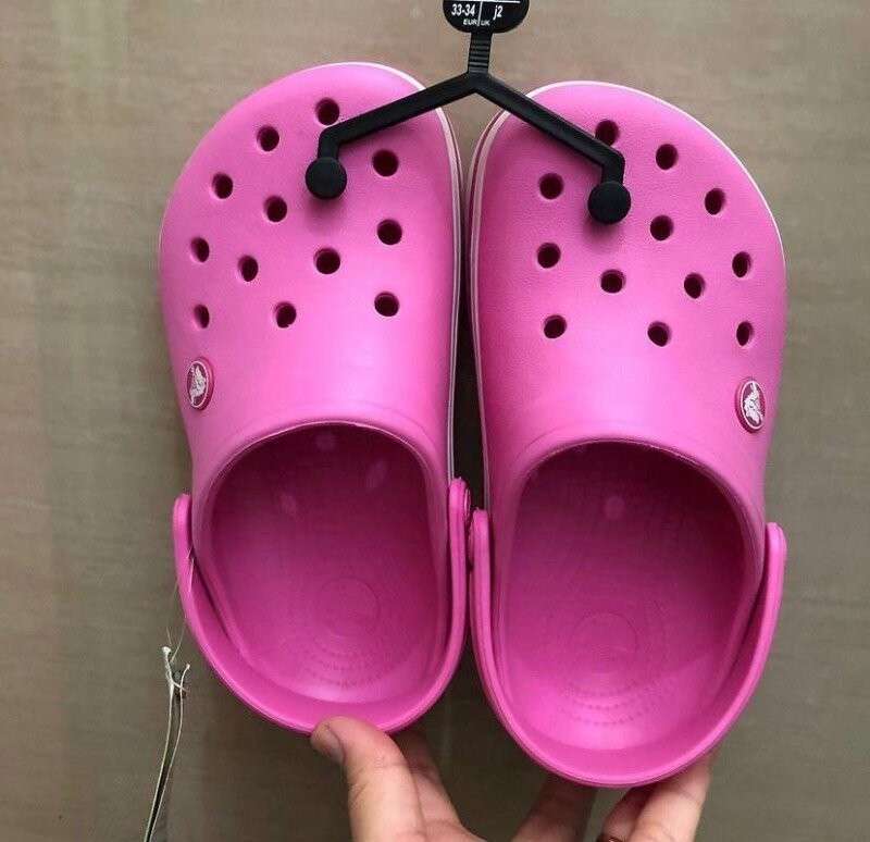 Жіночі Crocs Crocband Electric Pink/White — фото 5