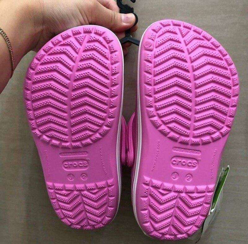 Жіночі Crocs Crocband Electric Pink/White — фото 6