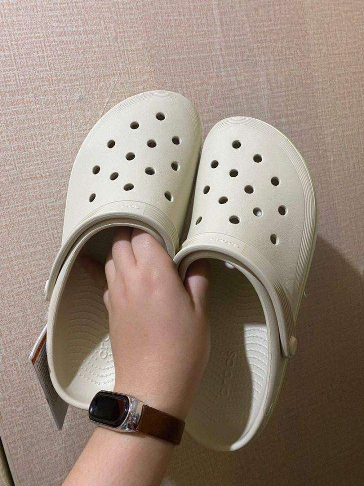 Crocs Crocband Clog Off Court Bone — фото 11