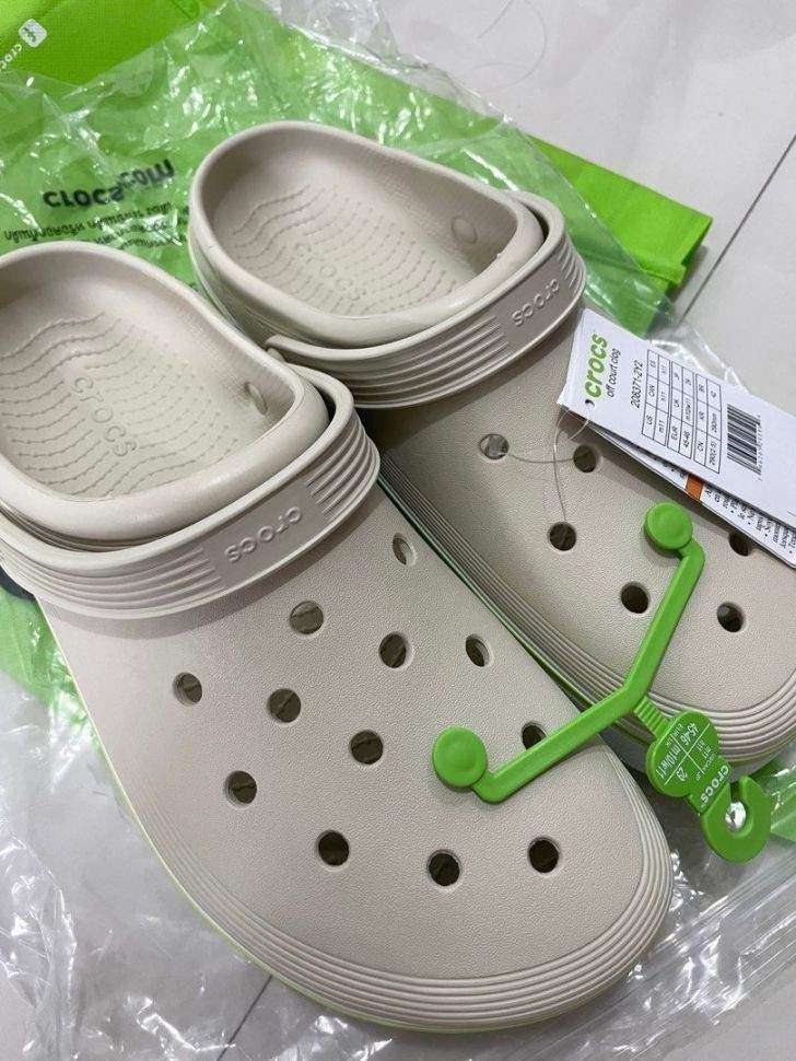Crocs Crocband Clog Off Court Bone — фото 15