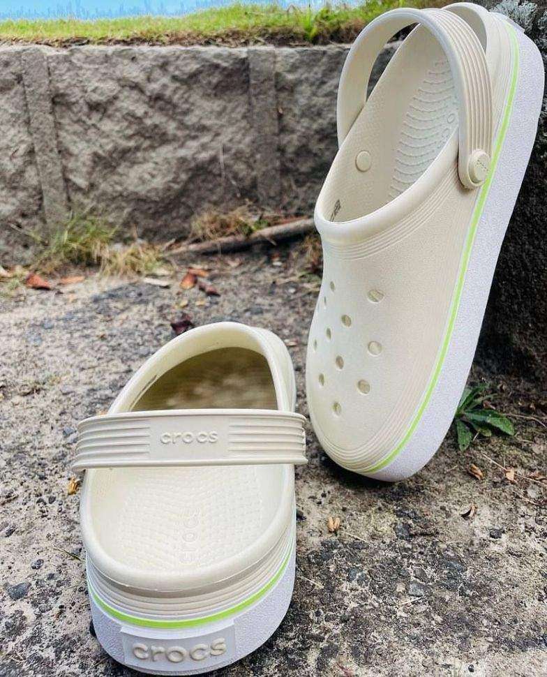 Crocs Crocband Clog Off Court Bone — фото 3