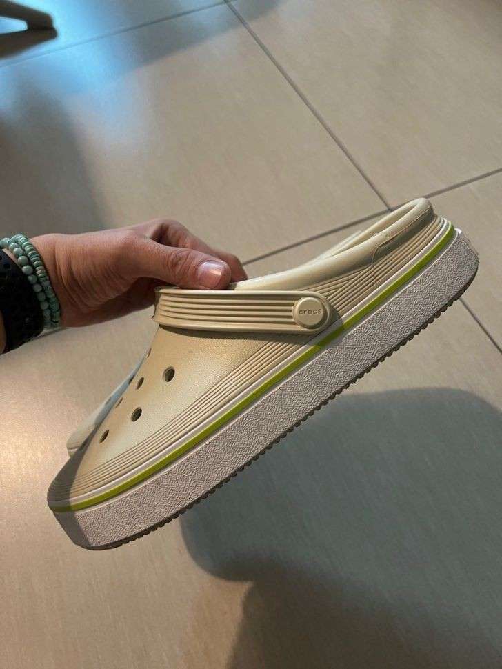 Crocs Crocband Clog Off Court Bone — фото 5