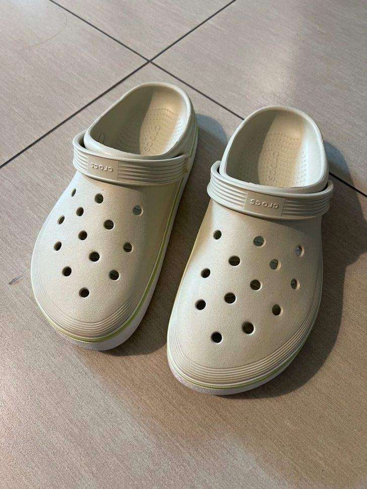 Crocs Crocband Clog Off Court Bone — фото 6