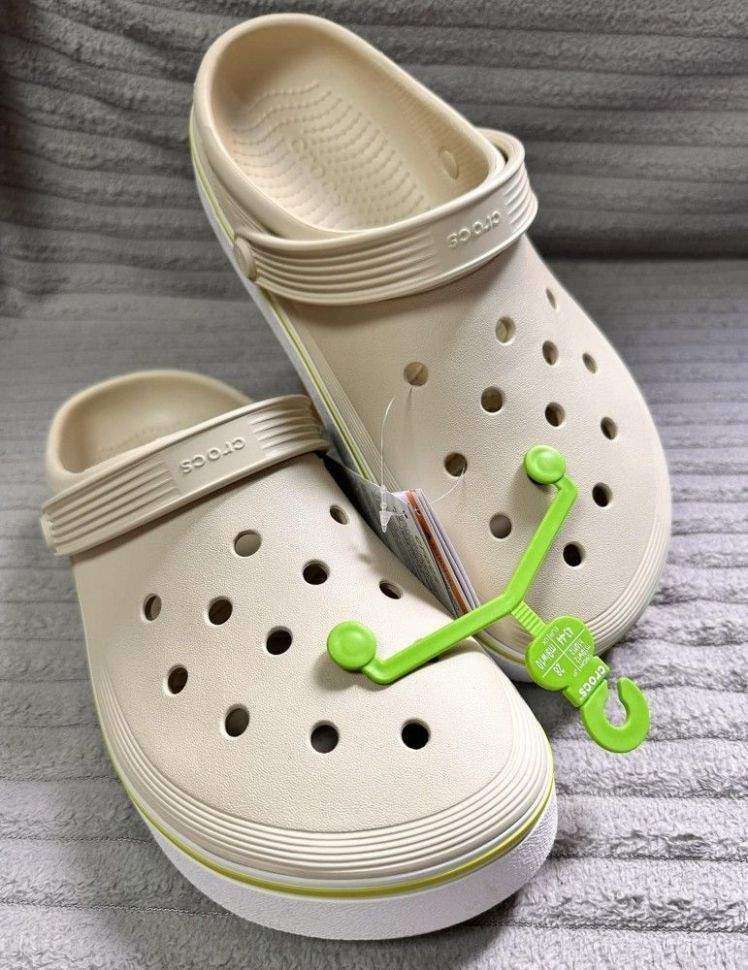 Crocs Crocband Clog Off Court Bone — фото 9