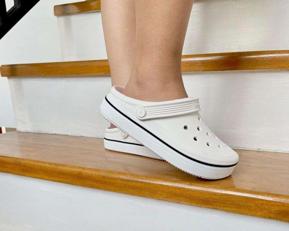 Crocs Crocband Clog Off Court White — фото 2