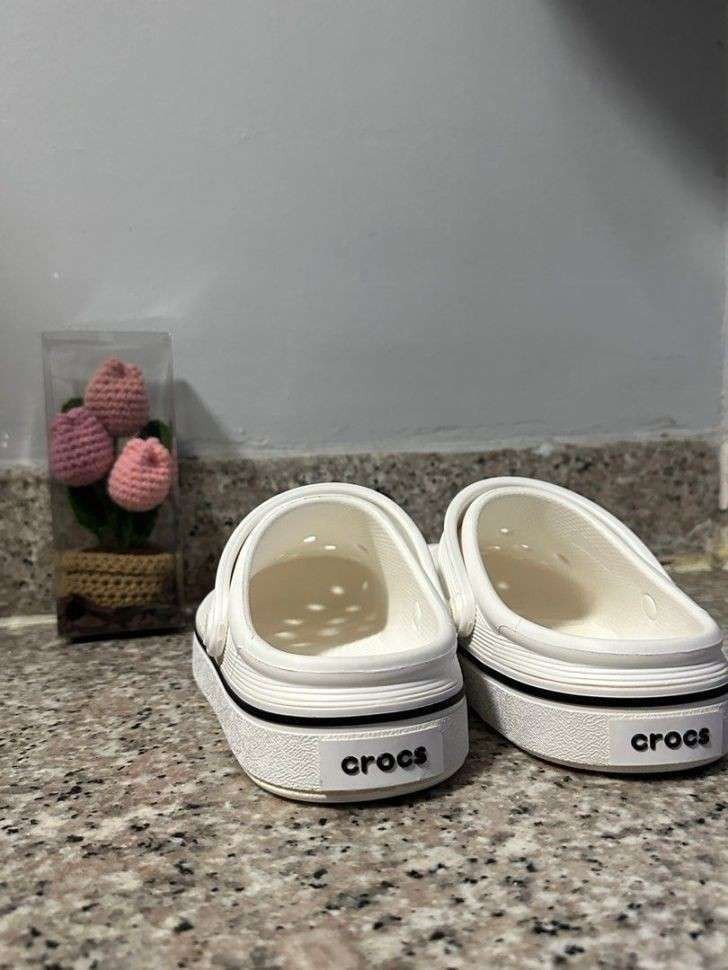 Crocs Crocband Clog Off Court White — фото 15