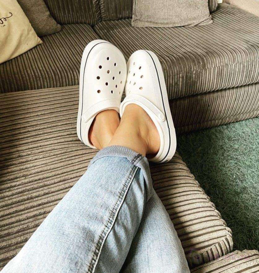 Crocs Crocband Clog Off Court White — фото 3