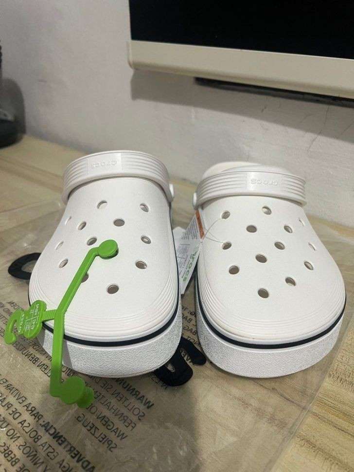 Crocs Crocband Clog Off Court White — фото 6