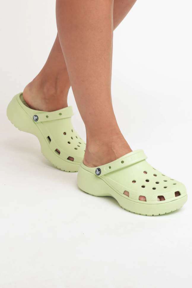 Жіночі Crocs Women´s Classic Platform Clog Celery — фото 6