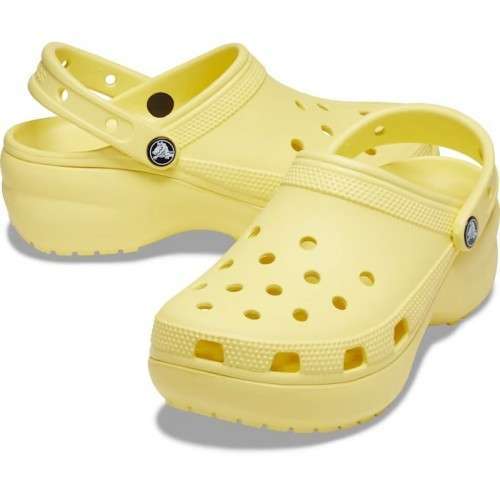 Жіночі Crocs women´s classic platform clog Banana — фото 1