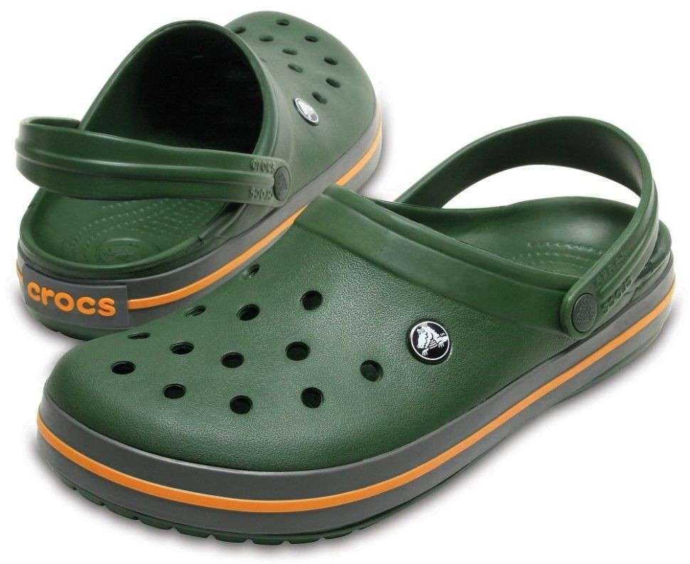 Чоловічі Crocs Crocband Clog Forest Green / Slate Grey