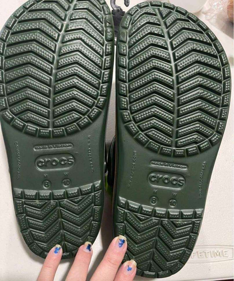 Чоловічі Crocs Crocband Clog Forest Green / Slate Grey — фото 4