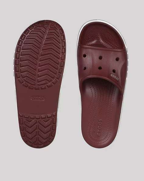 Жіночі шльопанці Баябенд Бургундія Crocs Bayaband Slide Burgundy — фото 2