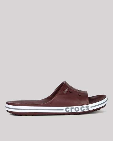 Жіночі шльопанці Баябенд Бургундія Crocs Bayaband Slide Burgundy — фото 5